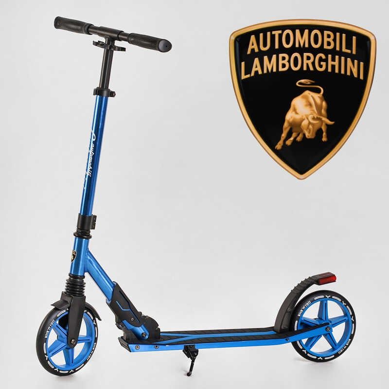 Самокат двоколісний "Lamborghini" (колеса PU 200 мм, 1 амортизатор) фото 1 Самокат двоколісний "Lamborghini" (колеса PU 200 мм, 1 амортизатор) фото 1