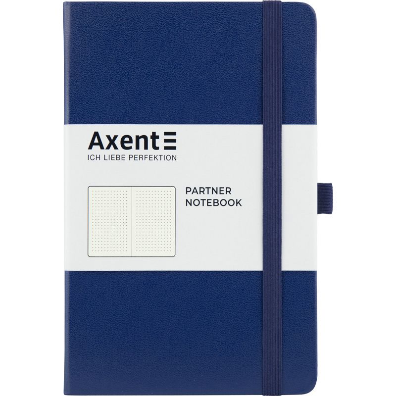 Книга записна Partner, 125*195, 96арк, крап, синя фото 1 Книга записна Partner, 125*195, 96арк, крап, синя фото 1