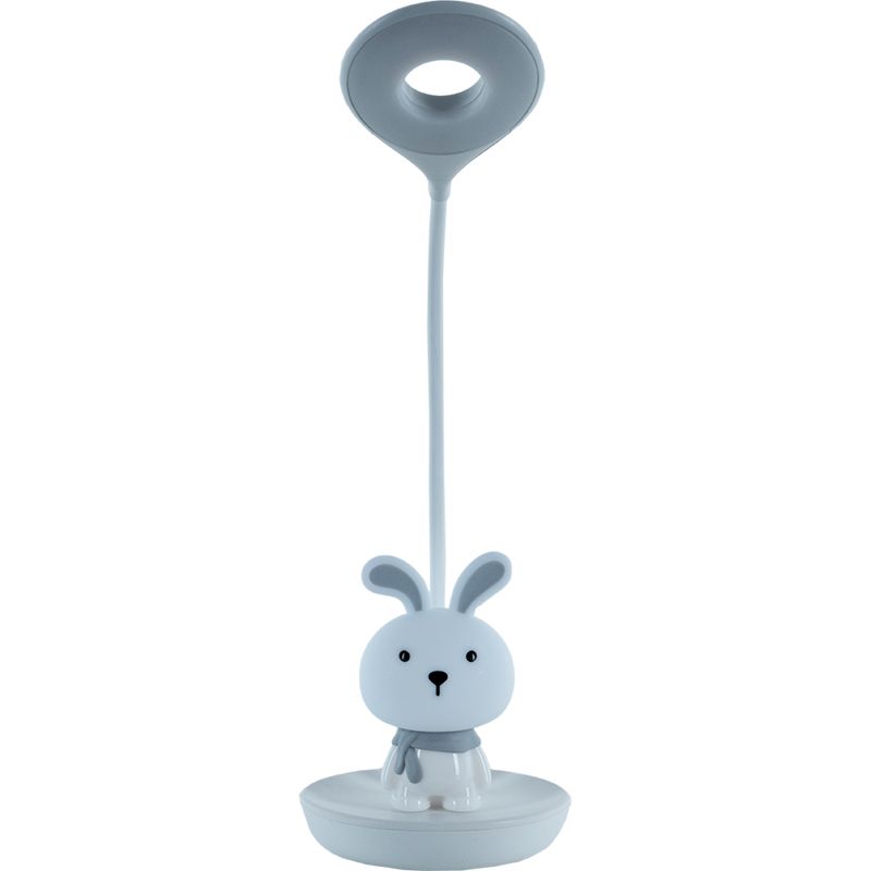 Настільна лампа LED з акумулятором Bunny, білий фото 1 Настільна лампа LED з акумулятором Bunny, білий фото 1