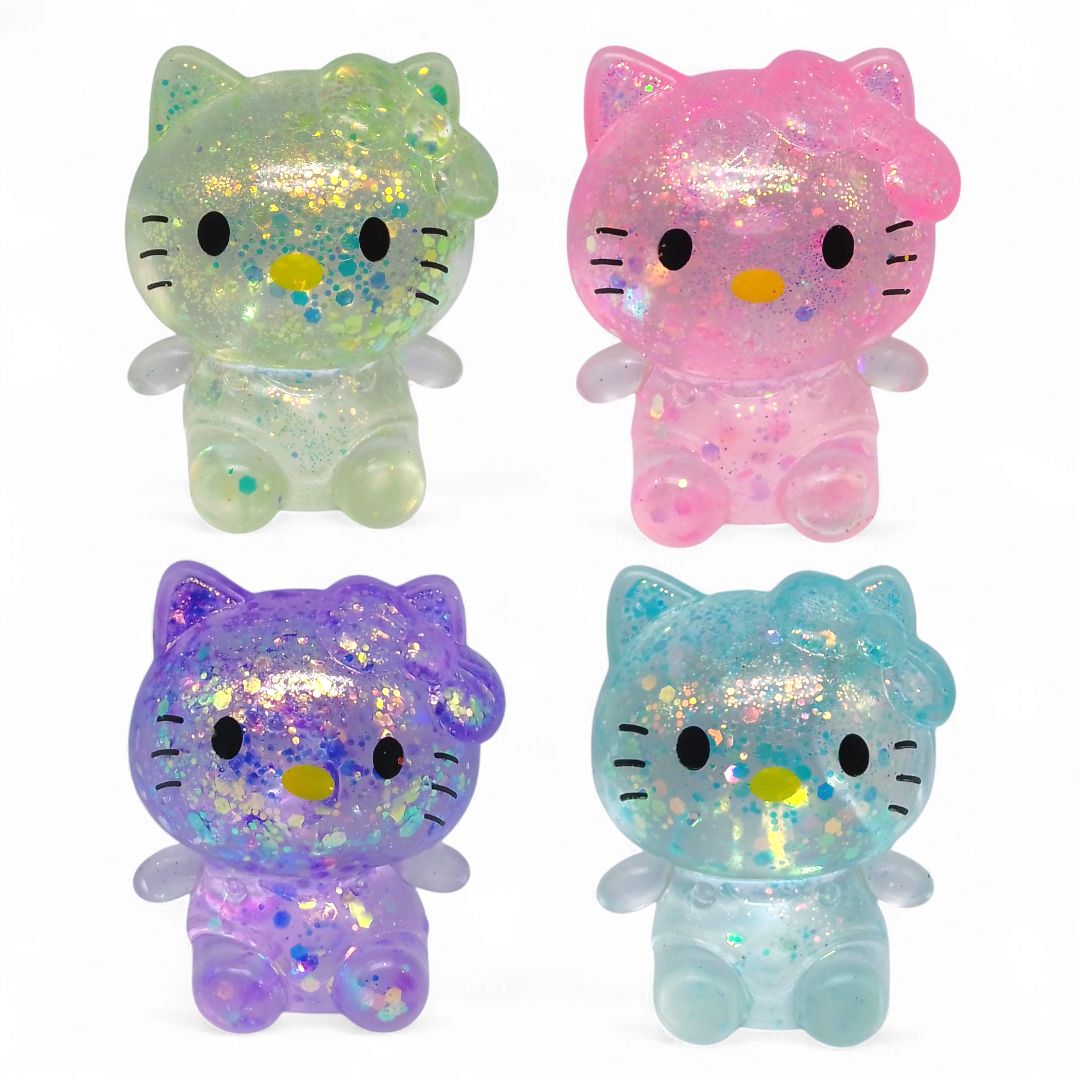 Антистрес жуйка-тягучка "Hello Kitty" 8 см, мікс, 1 штука фото 1 Антистрес жуйка-тягучка "Hello Kitty" 8 см, мікс, 1 штука фото 1