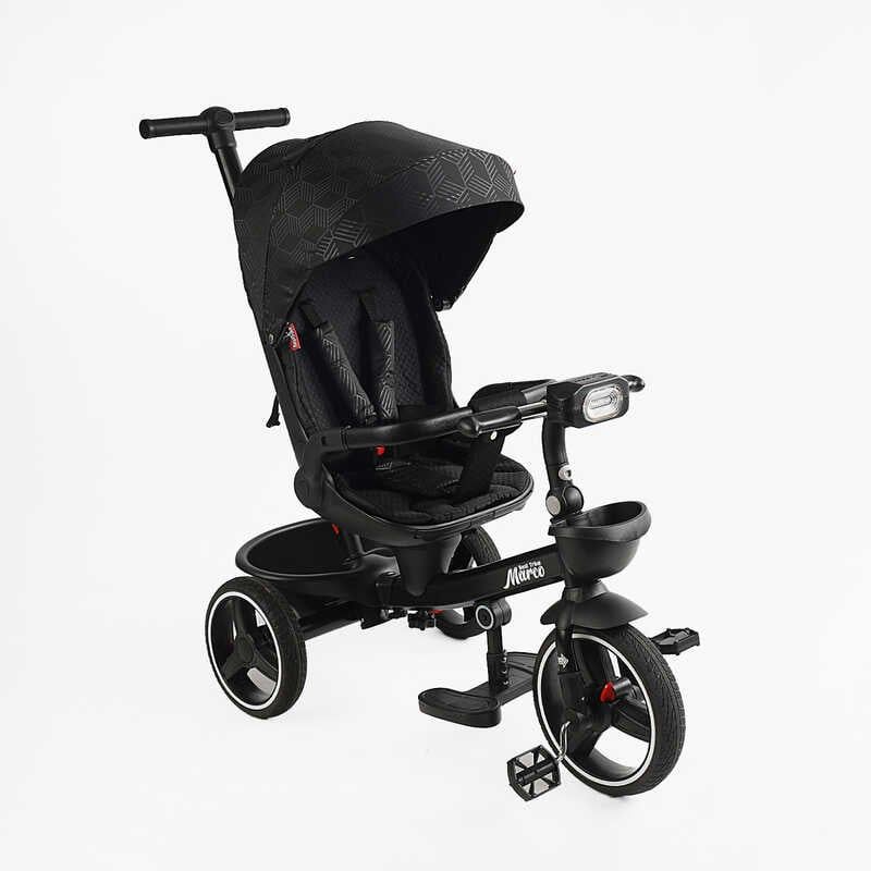 Велосипед "BestTrike Marco" поворотне сидіння, складне кермо, колеса з прогумованим PU, кошик, телескопічна ручка, фара музична фото 1 Велосипед "BestTrike Marco" поворотне сидіння, складне кермо, колеса з прогумованим PU, кошик, телескопічна ручка, фара музична фото 1