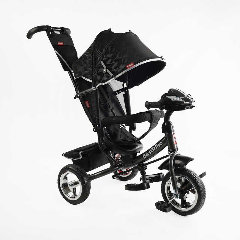 Велосипед 3-х колісний 6588 Best Trike (1) КОЛЕСО ПІНА, d=25см переднє, d=20см задні, фара музична, USB, Bluetooth, в коробці фото 1 Велосипед 3-х колісний 6588 Best Trike (1) КОЛЕСО ПІНА, d=25см переднє, d=20см задні, фара музична, USB, Bluetooth, в коробці фото 1