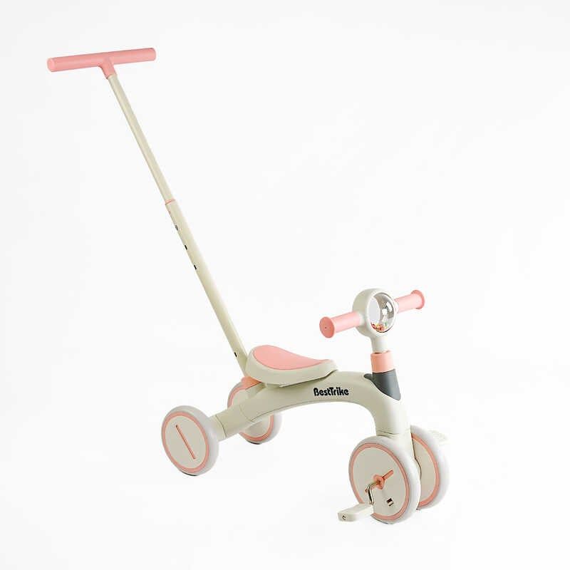 Велосипед 3-х кол. Best Trike (1) матеріал рами нейлон, колеса передні 8``, задні 6``, батьківська ручка, в коробці фото 1 Велосипед 3-х кол. Best Trike (1) матеріал рами нейлон, колеса передні 8``, задні 6``, батьківська ручка, в коробці фото 1