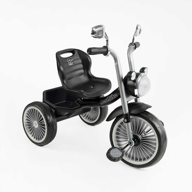 Велосипед 3-х колісний BS-67800 Best Trike (1) колеса EVA переднє 10’’, заднє 8’’, сталева рама, УКР. ОЗВУЧУВАННЯ, кошик, в коробці фото 1 Велосипед 3-х колісний BS-67800 Best Trike (1) колеса EVA переднє 10’’, заднє 8’’, сталева рама, УКР. ОЗВУЧУВАННЯ, кошик, в коробці фото 1