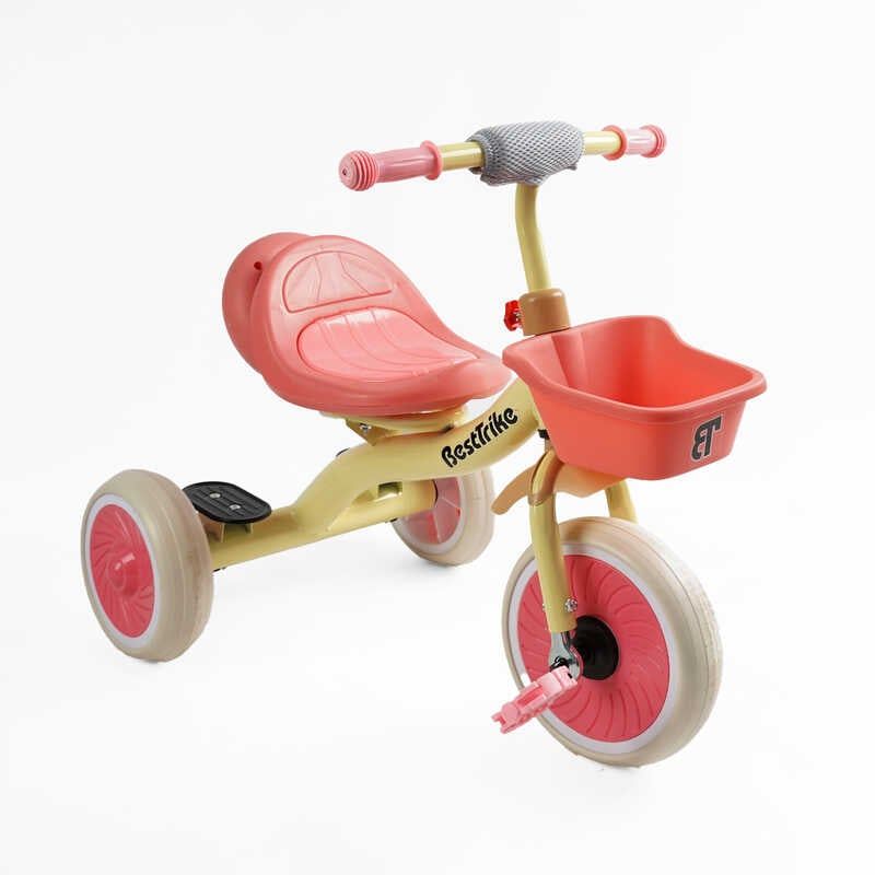 Велосипед 3-х колесный BS-41363 Best Trike (1) колеса EVA переднее 10'', заднее 8'', стальная рама, УКР. фото 1 Велосипед 3-х колесный BS-41363 Best Trike (1) колеса EVA переднее 10'', заднее 8'', стальная рама, УКР. фото 1