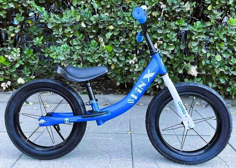 Велобіг CORSO Spin-X PX-322-94 (1) сталева рама, колесо 14, надувні колеса, підніжка, підставка для ніг, дзвіночок фото 1 Велобіг CORSO Spin-X PX-322-94 (1) сталева рама, колесо 14, надувні колеса, підніжка, підставка для ніг, дзвіночок фото 1