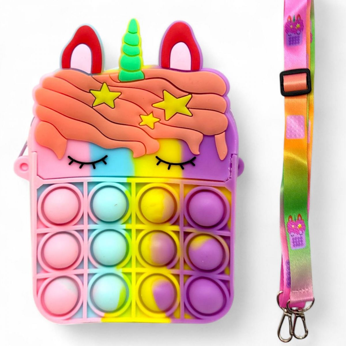 Детская сумочка POP IT Единорог-Кексик  фото 1