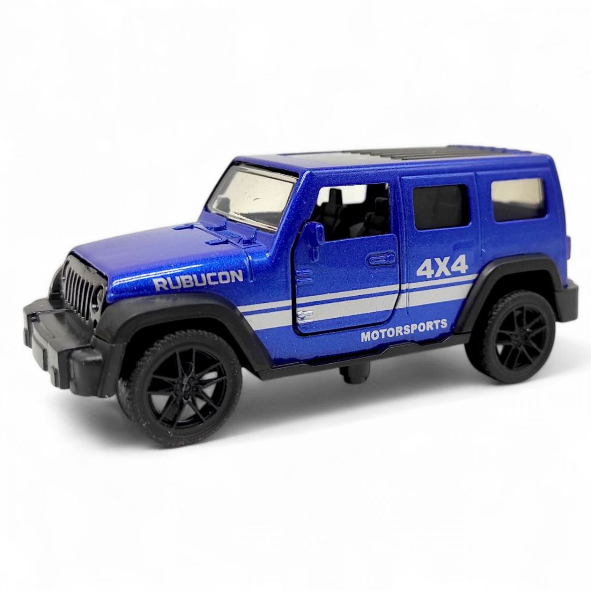 Машинка металева із серії "Автопром" - JEEP WRANGLER СИНІЙ  фото 1