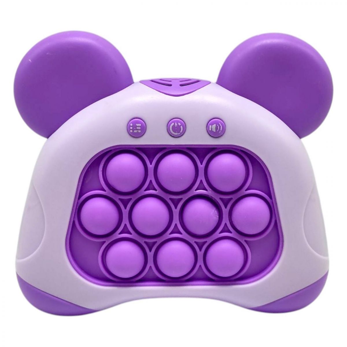 Електронна гра "Finger Press Pop-It Console" фіолетова фото 1 Електронна гра "Finger Press Pop-It Console" фіолетова фото 1