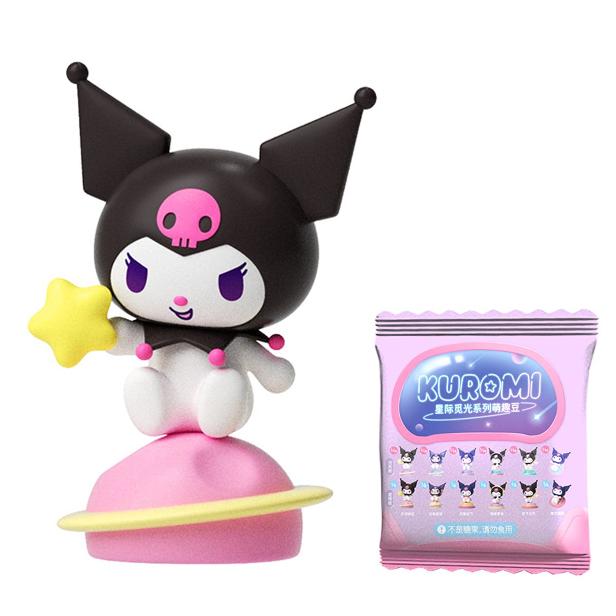 Фігурка-сюрприз "POP TOP. KUROMI – ГАЛАКТИЧНІ ПРИГОДИ" (мікс видів) фото 1 Фігурка-сюрприз "POP TOP. KUROMI – ГАЛАКТИЧНІ ПРИГОДИ" (мікс видів) фото 1
