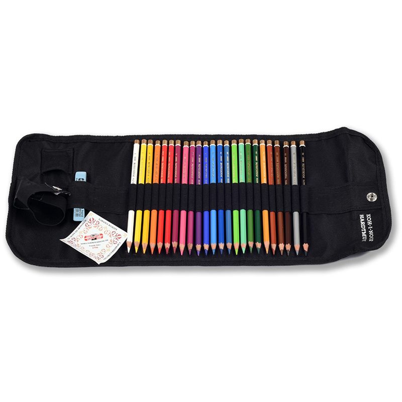 Набір художній у пеналі POLYCOLOR, 24 олів. фото 1 Набір художній у пеналі POLYCOLOR, 24 олів. фото 1