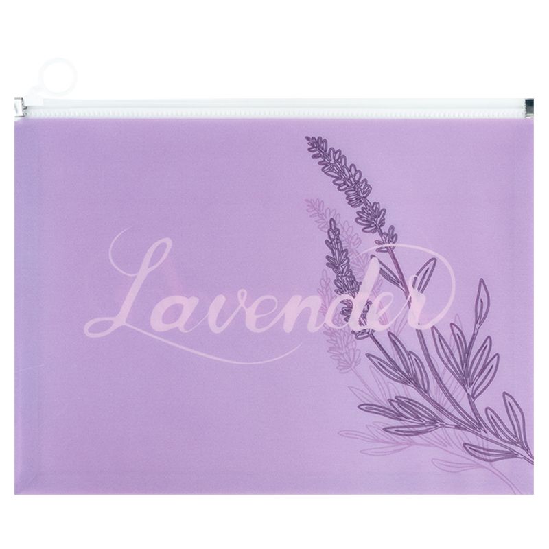 Папка на блискавці zip-lock А4+ Lavender-1 фото 1 Папка на блискавці zip-lock А4+ Lavender-1 фото 1