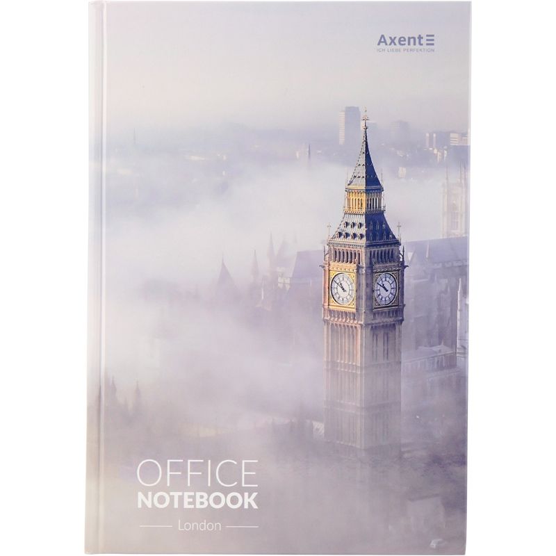 Книга записна А4, 192арк. , кліт. , London фото 1 Книга записна А4, 192арк. , кліт. , London фото 1