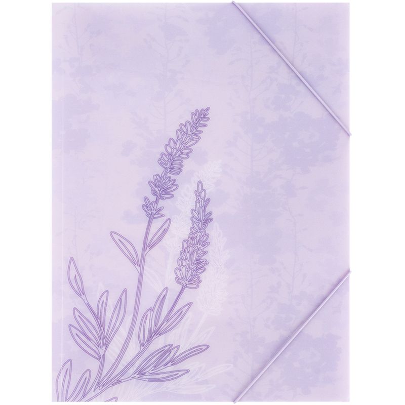 Папка на гумках А4+ Lavender-2 фото 1 Папка на гумках А4+ Lavender-2 фото 1