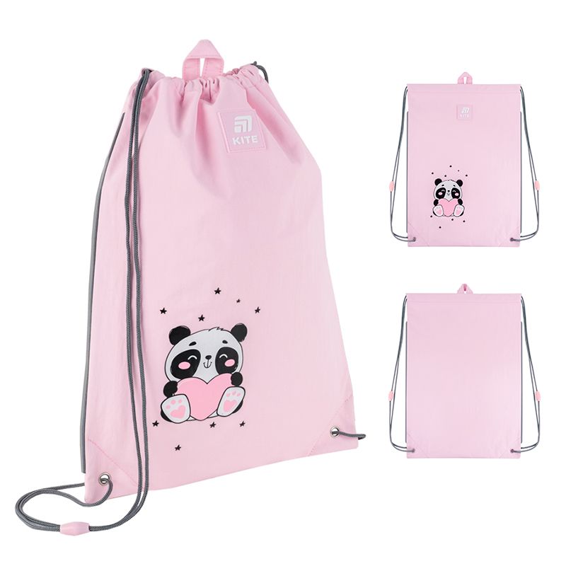 Сумка для взуття Kite 600M Panda фото 1 Сумка для взуття Kite 600M Panda фото 1