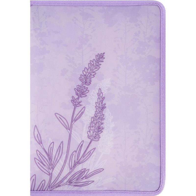 Папка об'ємна на блискавці А4+ Lavender-2 фото 1 Папка об'ємна на блискавці А4+ Lavender-2 фото 1