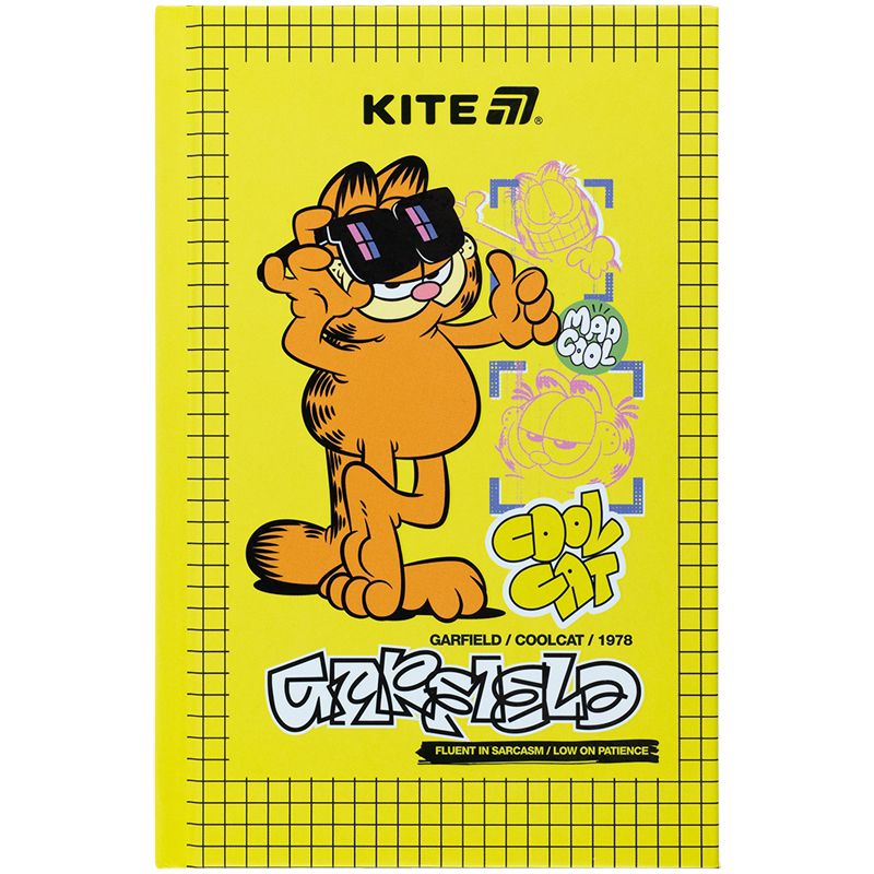 Книга записна тверда обкл. А6, 80арк. кл. GF фото 1 Книга записна тверда обкл. А6, 80арк. кл. GF фото 1