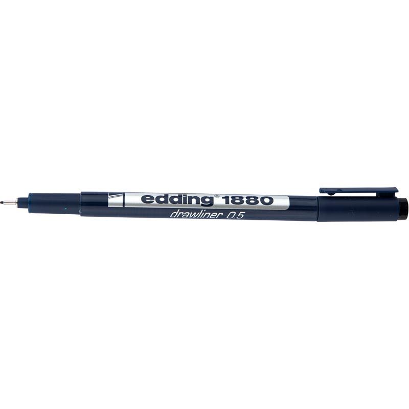 Лінер для креслення e-1880 drawliner, 0. 5 (0,5мм) фото 1 Лінер для креслення e-1880 drawliner, 0. 5 (0,5мм) фото 1