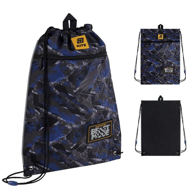 Сумка для взуття Kite 601M Beast Mode фото 1 Сумка для взуття Kite 601M Beast Mode фото 1