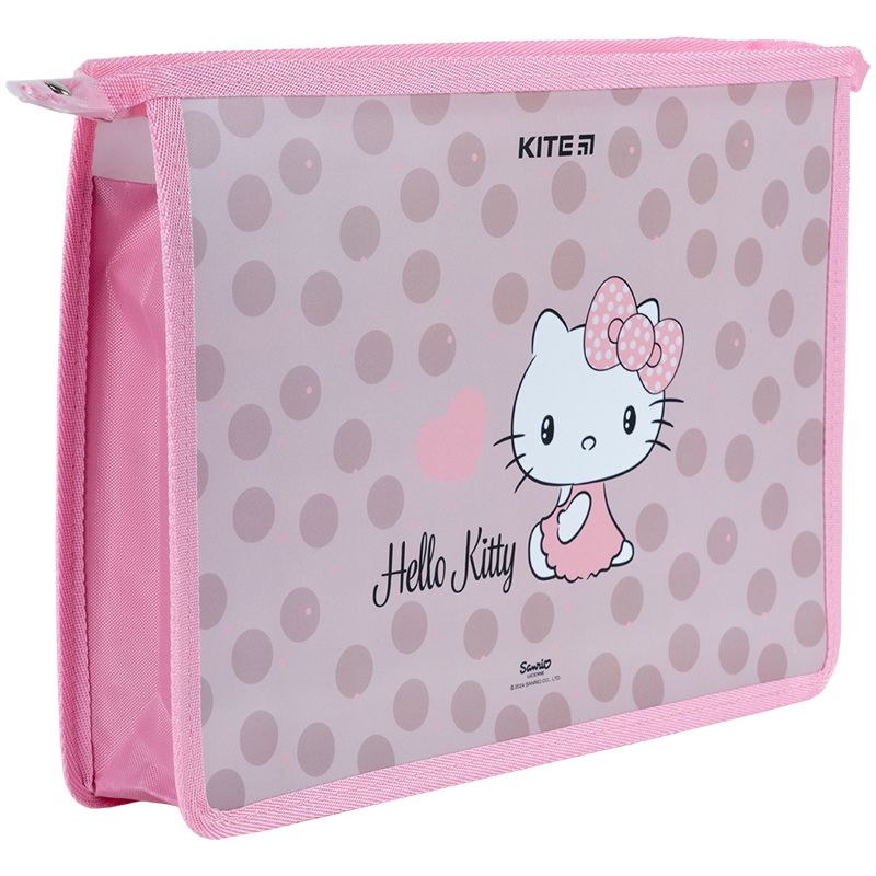 Папка на блискавці A4+, Hello Kitty фото 1 Папка на блискавці A4+, Hello Kitty фото 1