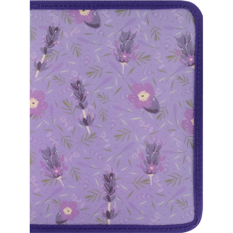 Папка об'ємна на блискавці А5+ Lavender-4 фото 1 Папка об'ємна на блискавці А5+ Lavender-4 фото 1