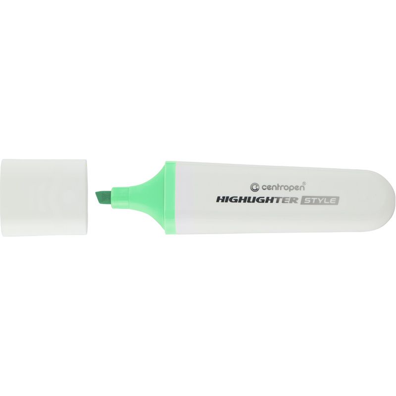 Маркер Highlighter Style 6252 1-4,6 мм клин.  пастел.  зелений  фото 1