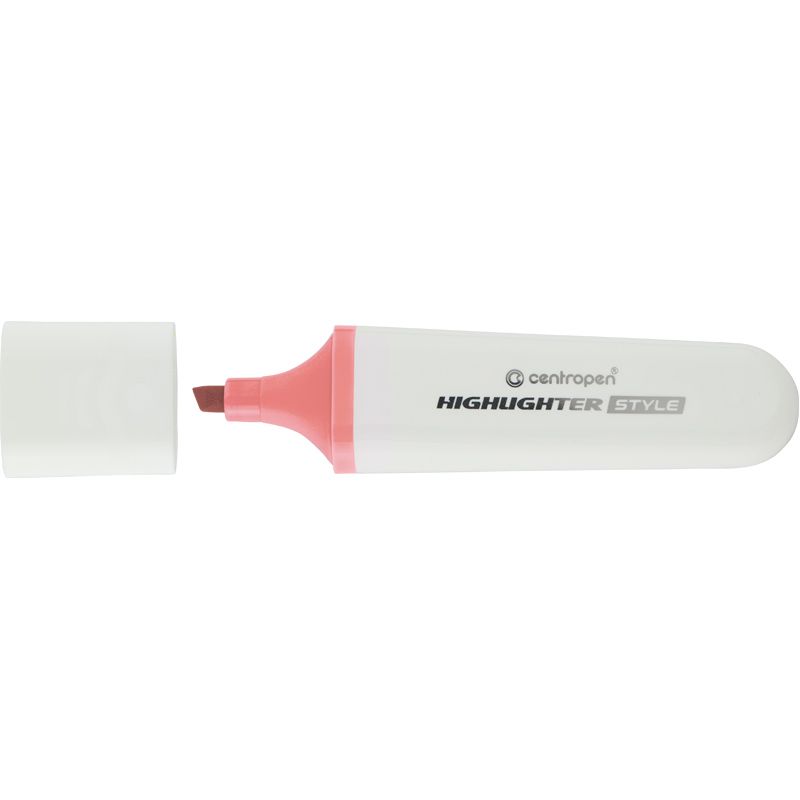 Маркер Highlighter Style 6252 1-4,6 мм клин.  пастел.  рожевий  фото 1