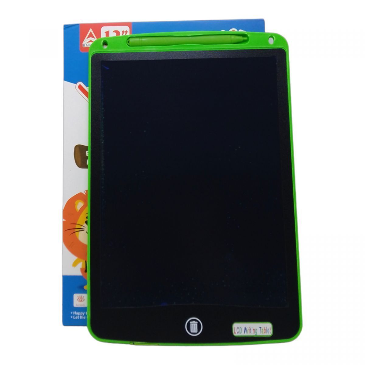 Уцінка.  Планшет для малювання "LCD Tablet" (зелений) Не працює кнопка "видалити малюнок"  фото 1