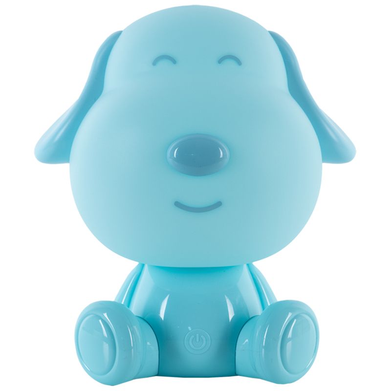 Світильник-нічник LED з акумулятором Doggy, блакитний фото 1 Світильник-нічник LED з акумулятором Doggy, блакитний фото 1