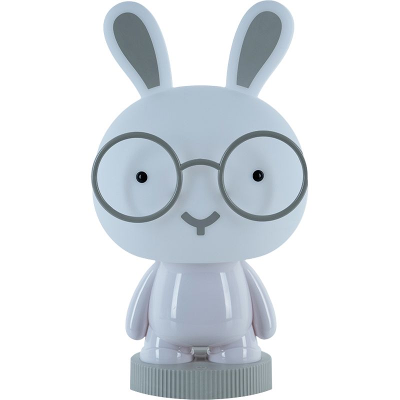 Світильник-нічник LED з акумулятором Bunny, білий фото 1 Світильник-нічник LED з акумулятором Bunny, білий фото 1