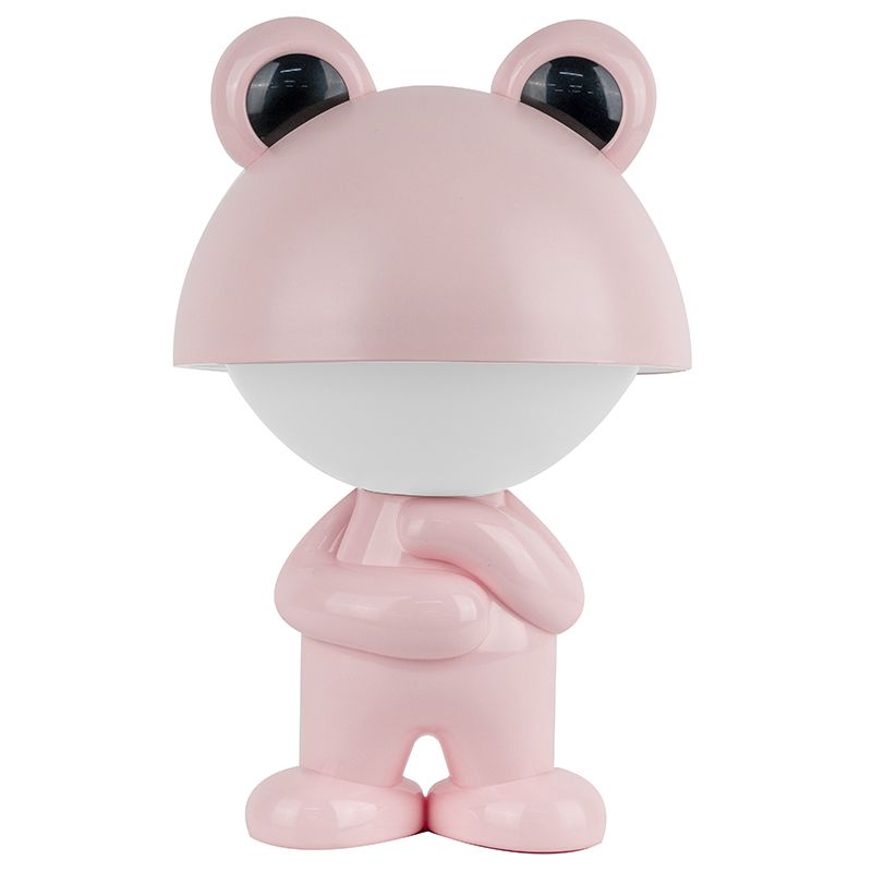 Світильник-нічник LED з акумулятором Dreamy Froggy, рожевий фото 1 Світильник-нічник LED з акумулятором Dreamy Froggy, рожевий фото 1