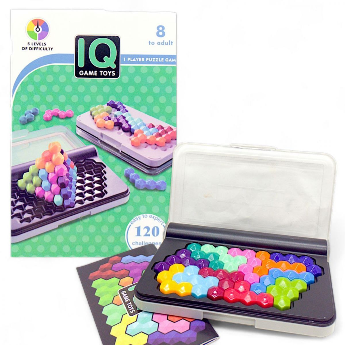 Уцінка. Логічна гра-головоломка "IQ Puzzle" - Надірвана упковака фото 1 Уцінка. Логічна гра-головоломка "IQ Puzzle" - Надірвана упковака фото 1