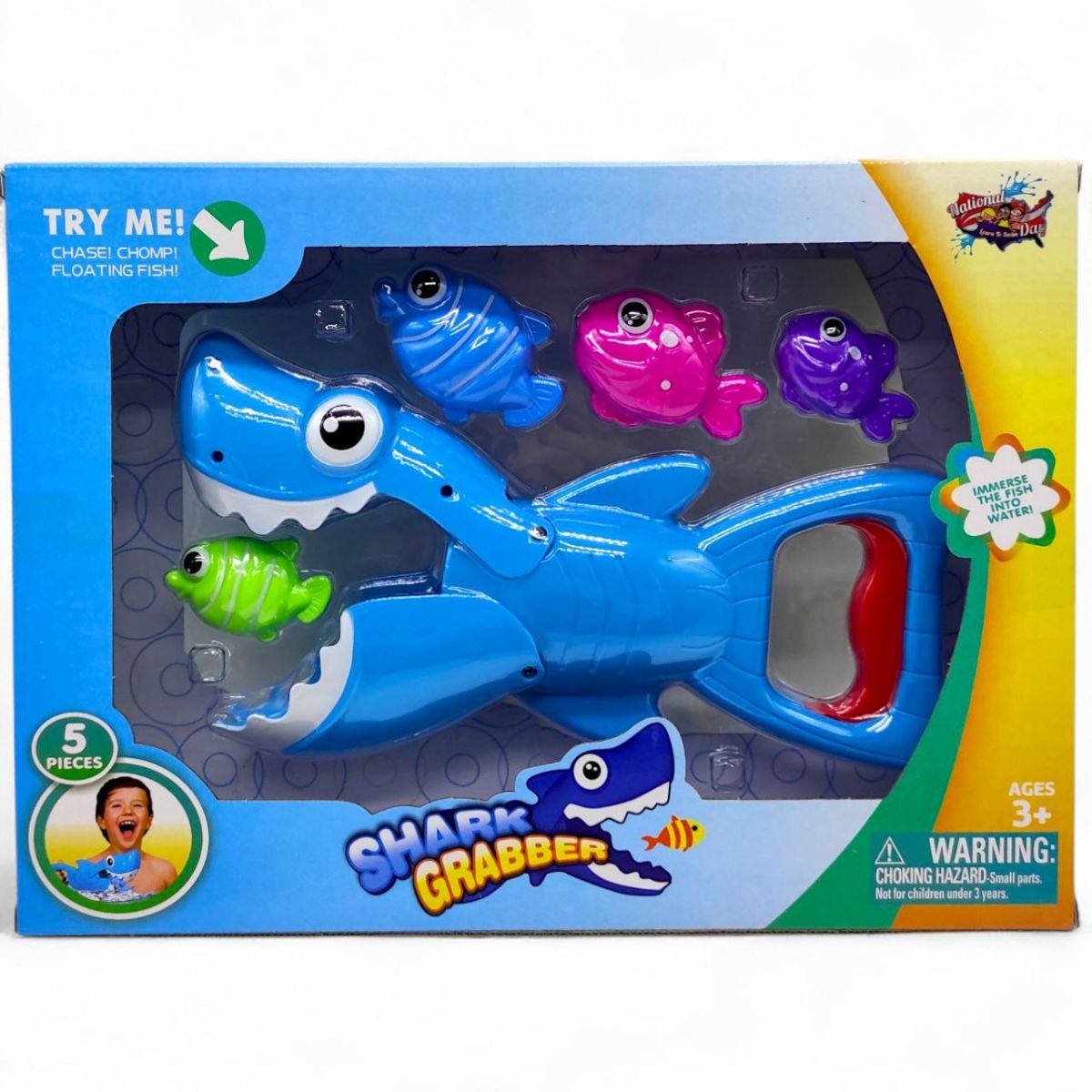 Іграшка для купання "Hungry Shark" в коробці 36,5x26x7 см фото 1 Іграшка для купання "Hungry Shark" в коробці 36,5x26x7 см фото 1
