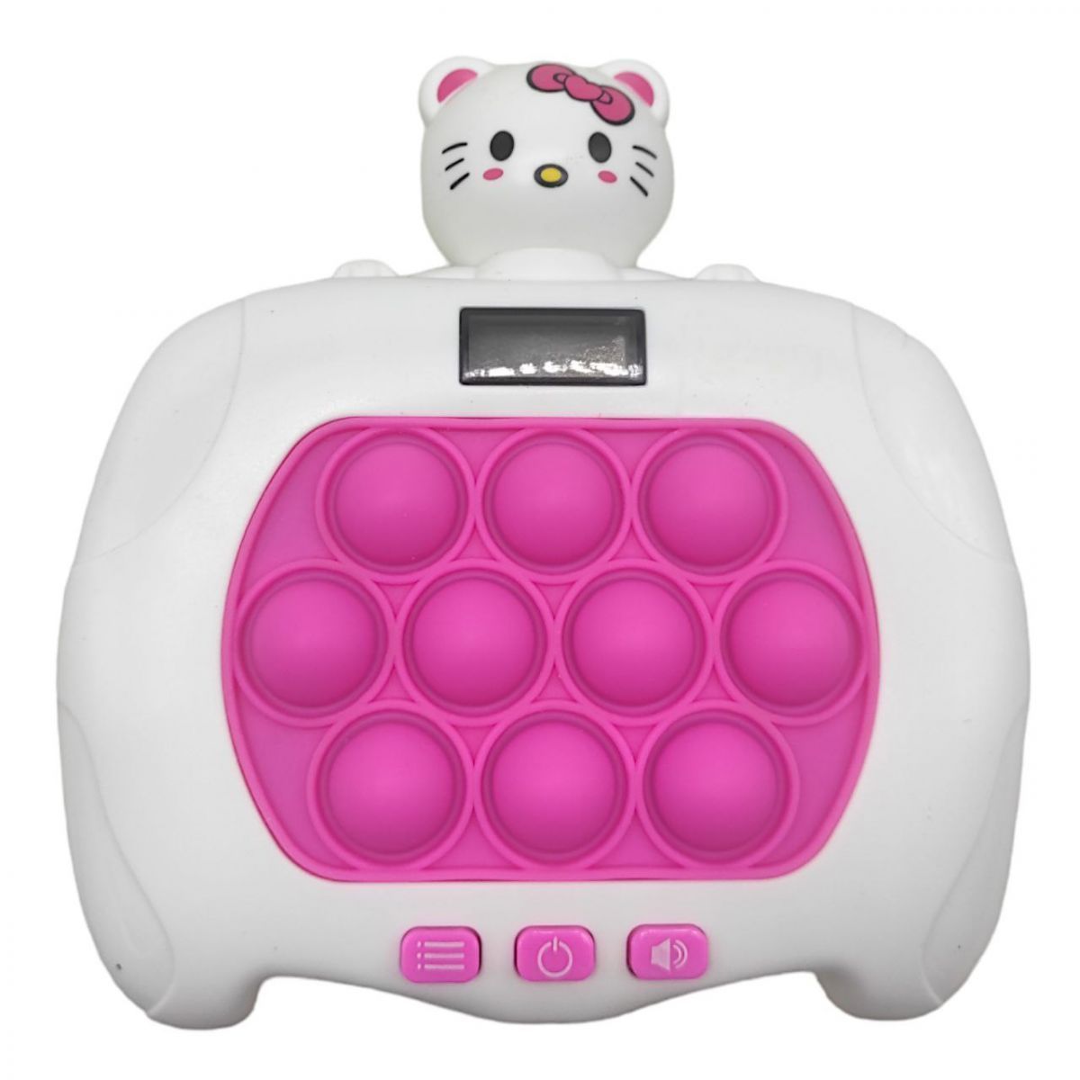 Уцінка.  Електронна гра "Quick push: Hello Kitty" з екраном не коректно працює - нема гвитика  фото 1
