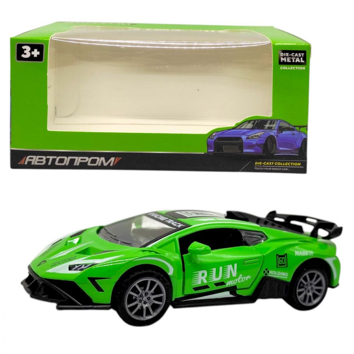 Машина металева "Автопром. Ford mustang: COBRA", ЗЕЛЕНА фото 1 Машина металева "Автопром. Ford mustang: COBRA", ЗЕЛЕНА фото 1