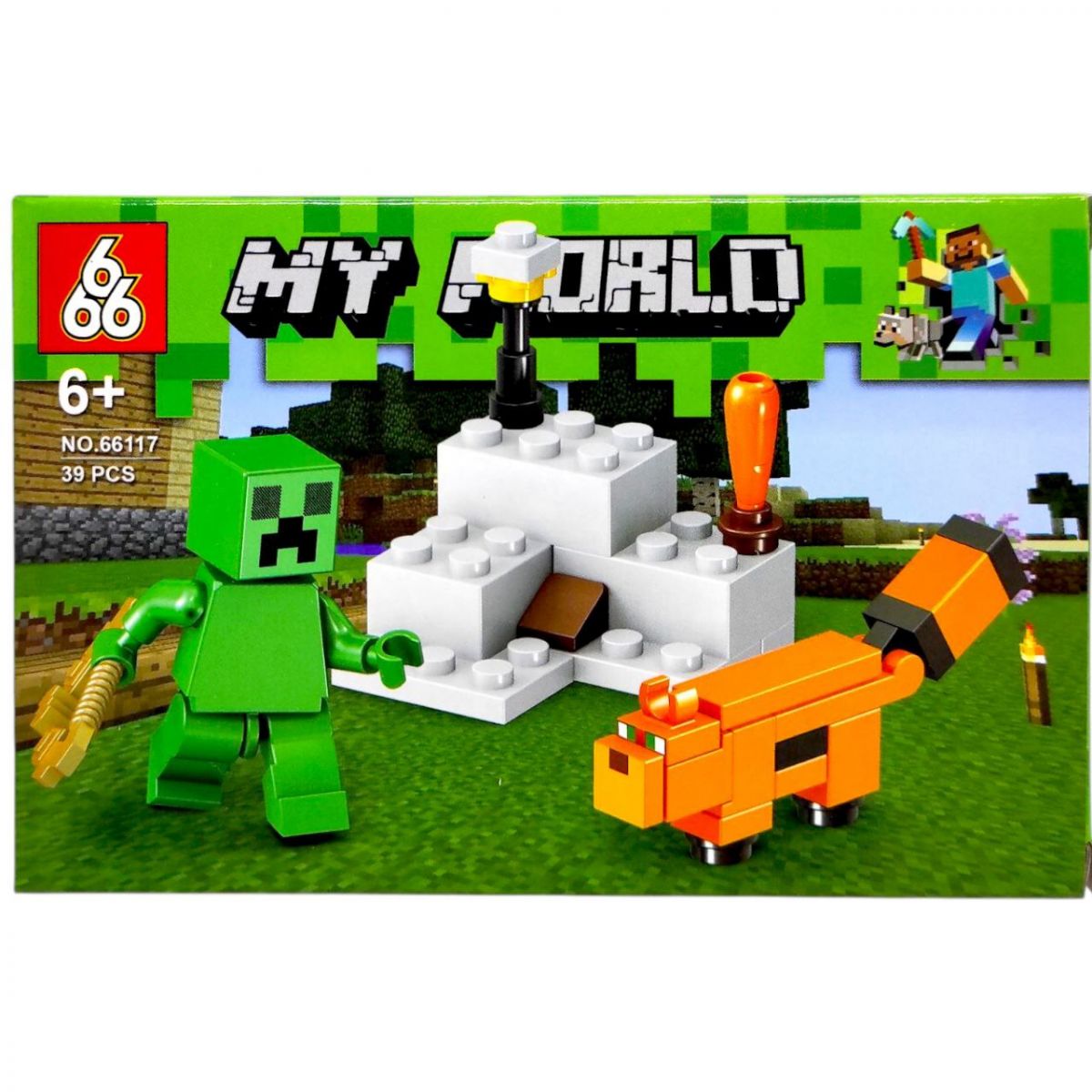 Конструктор "Майнкрафт/Minecraft" (ВИД 4) фото 1 Конструктор "Майнкрафт/Minecraft" (ВИД 4) фото 1