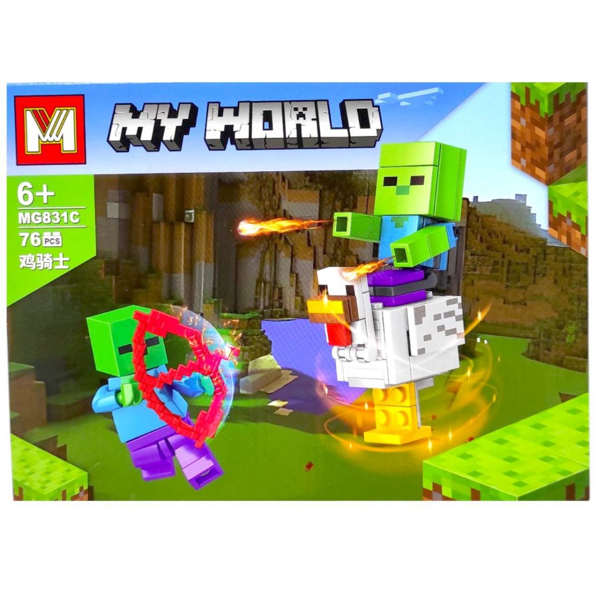 КОНСТРУКТОР "MINECRAFT/Майнкрафт" (ВИД 5) фото 1 КОНСТРУКТОР "MINECRAFT/Майнкрафт" (ВИД 5) фото 1
