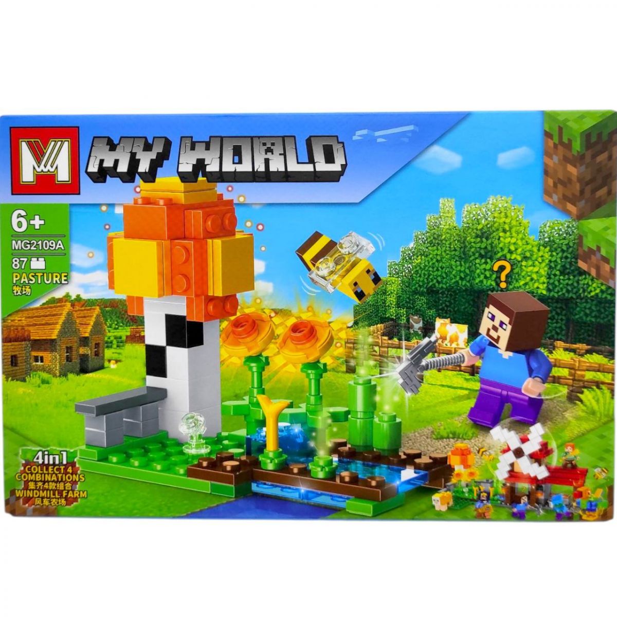 КОНСТРУКТОР "MINECRAFT/Майнкрафт" (ВИД 1)  фото 1