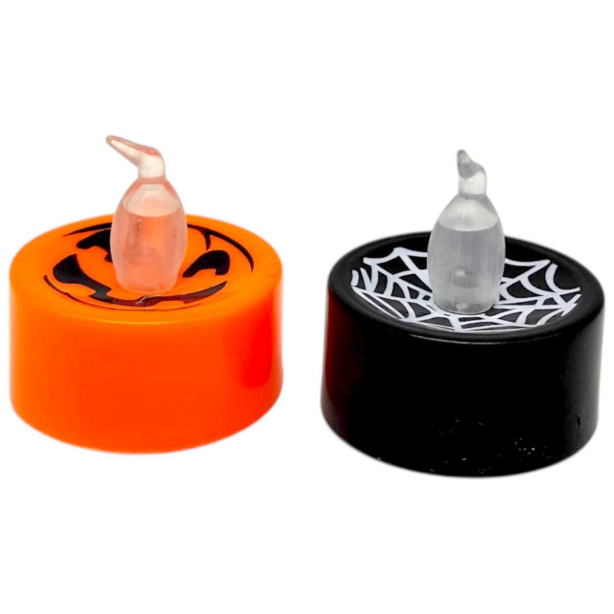 Свічка LED "Halloween" 3,5 * 4см (мікс) фото 1 Свічка LED "Halloween" 3,5 * 4см (мікс) фото 1