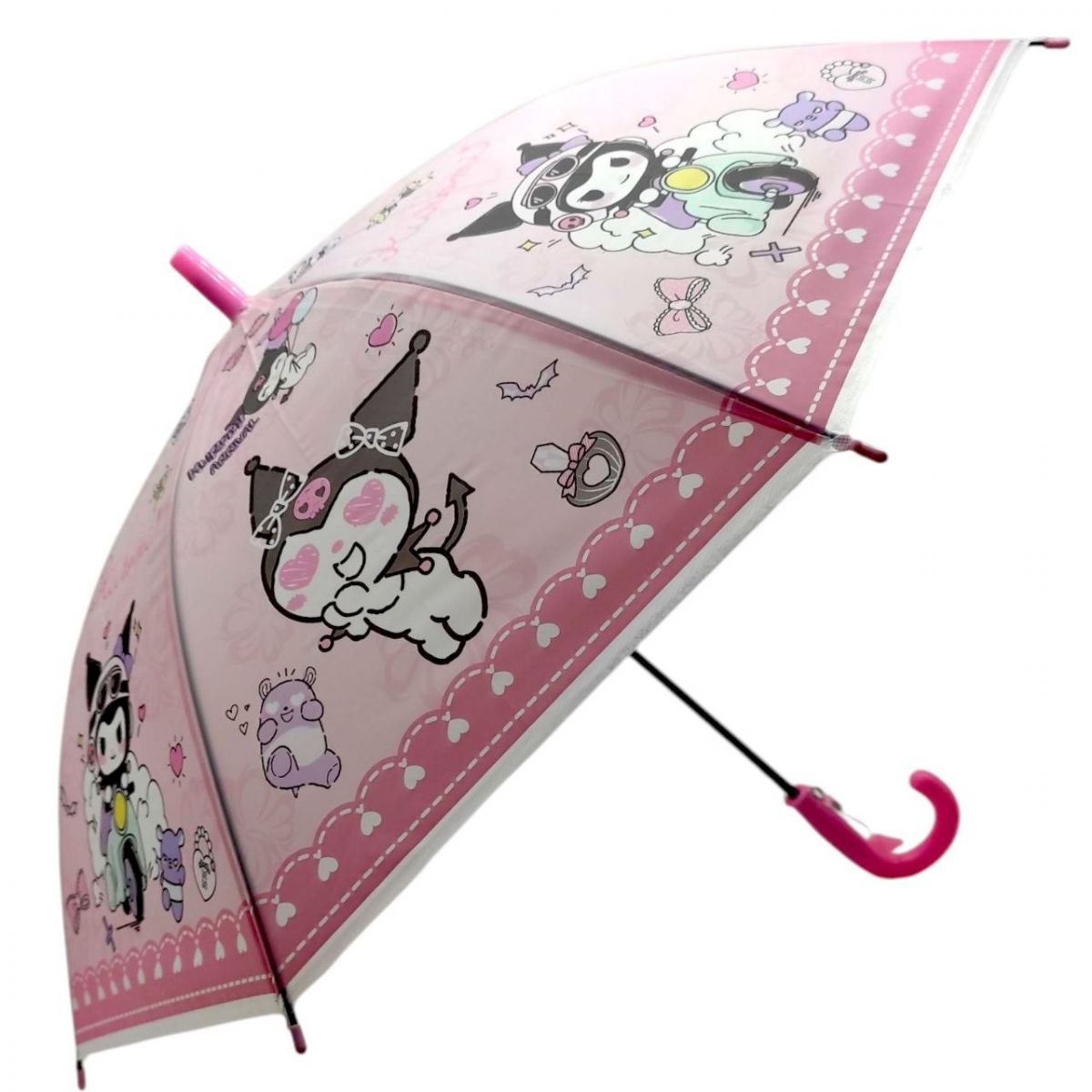 Парасолька “Sanrio” (висота - 66 см; діаметр - 81 см) рожевий вид 2  фото 1