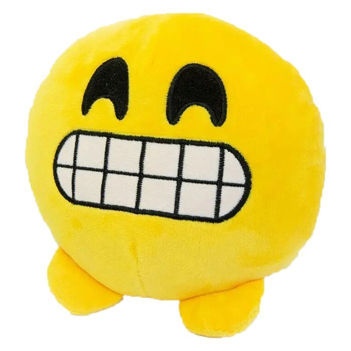 Уцінка. М'яка іграшка "Смайлик Emoji Зубастик" - брудний фото 1 Уцінка. М'яка іграшка "Смайлик Emoji Зубастик" - брудний фото 1