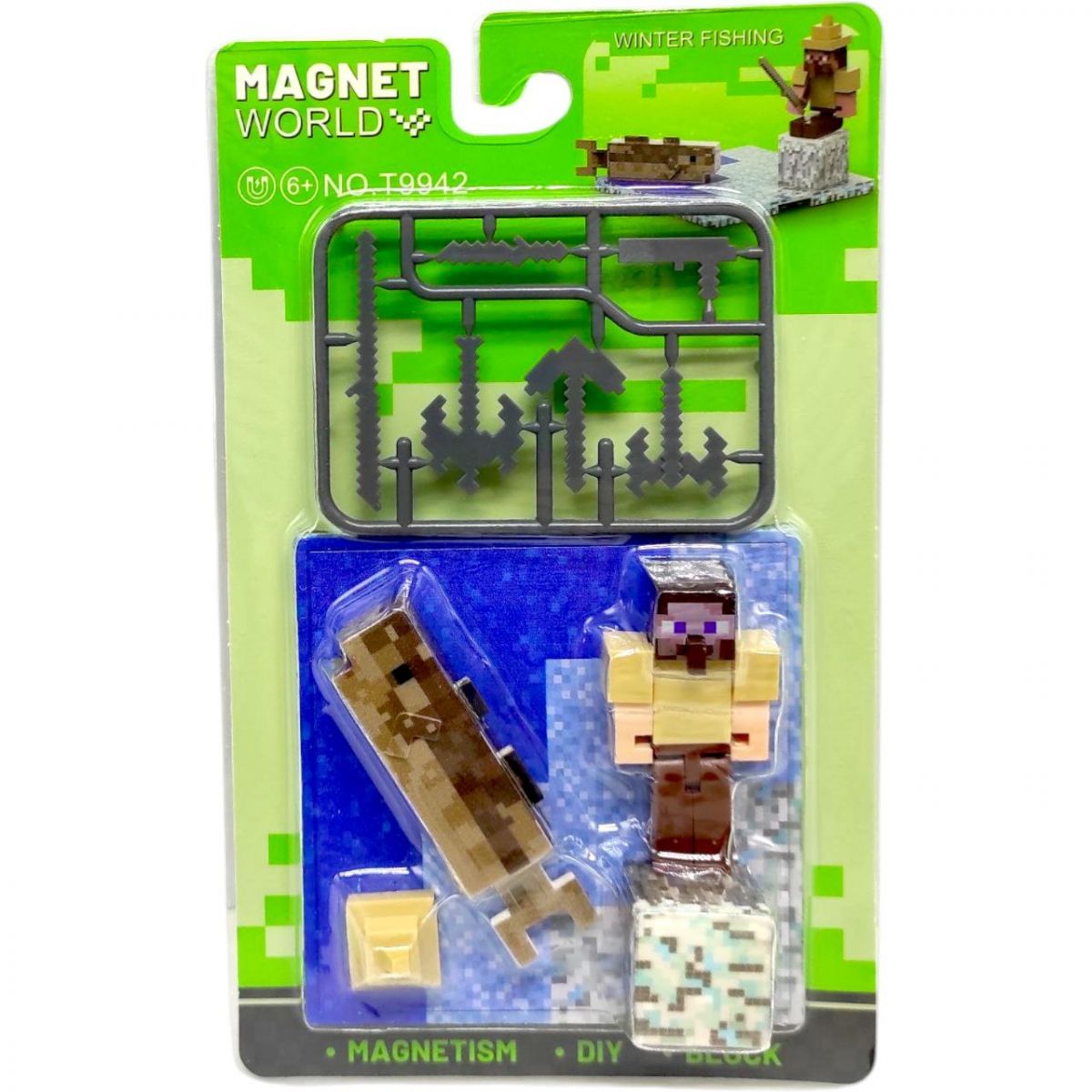 Конструктор магнітний MINECRAFT (ВИД 2)  фото 1