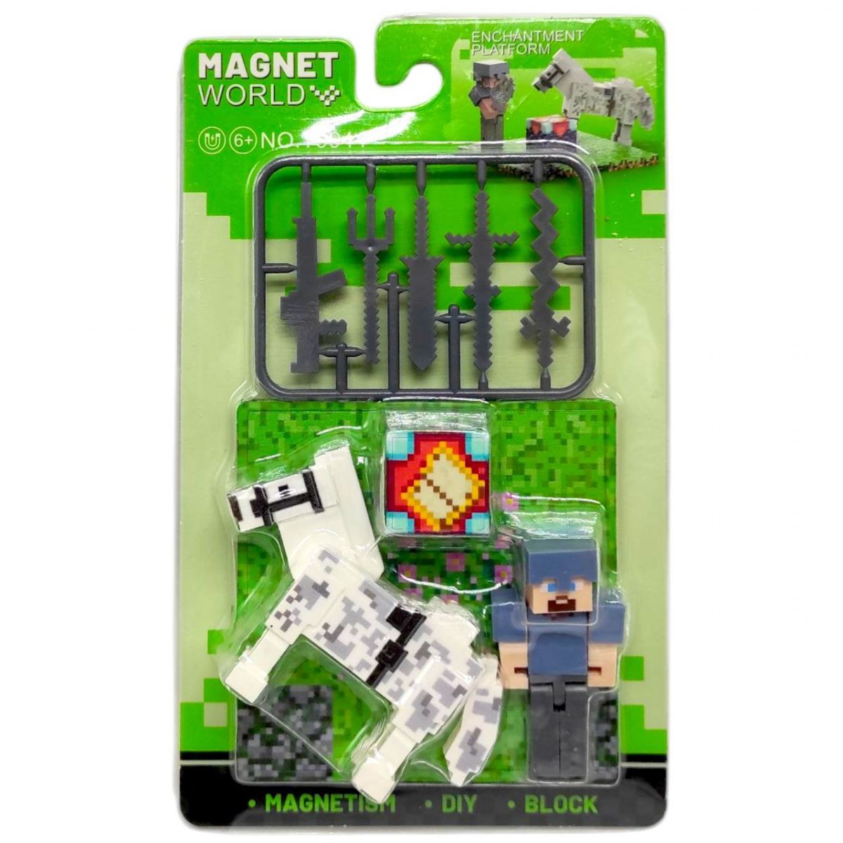 Конструктор магнітний MINECRAFT (ВИД 4) фото 1 Конструктор магнітний MINECRAFT (ВИД 4) фото 1