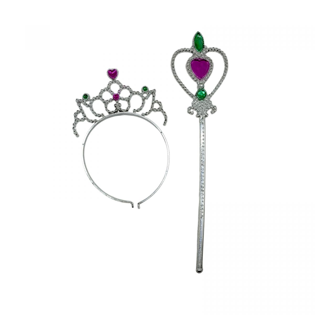 Набір чарівна паличка корона Зірка на Місяці 30 см  фото 1