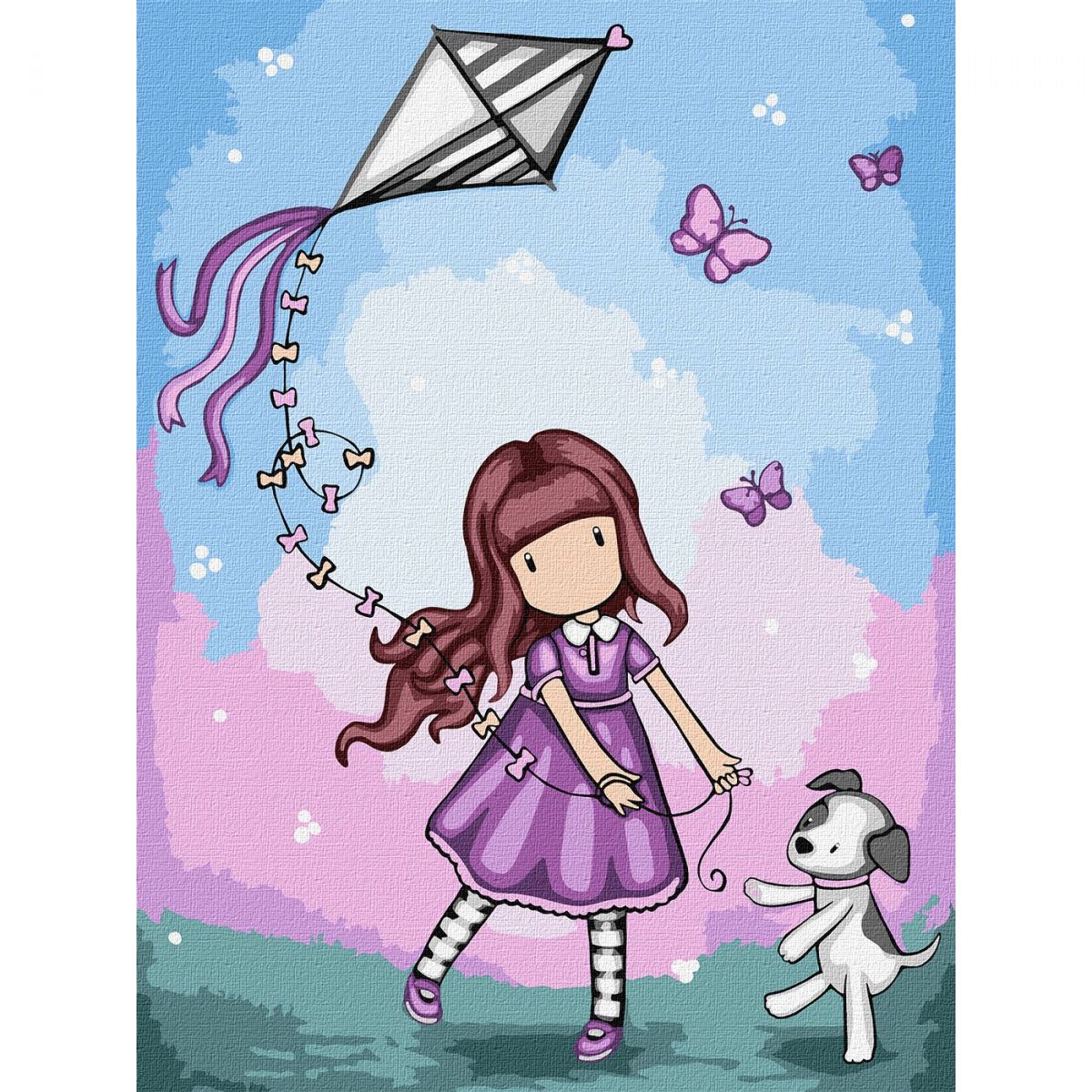 Картина за номерами "Don’t Fly Away Santoro Gorjuss Collection" 30х40 см  фото 1
