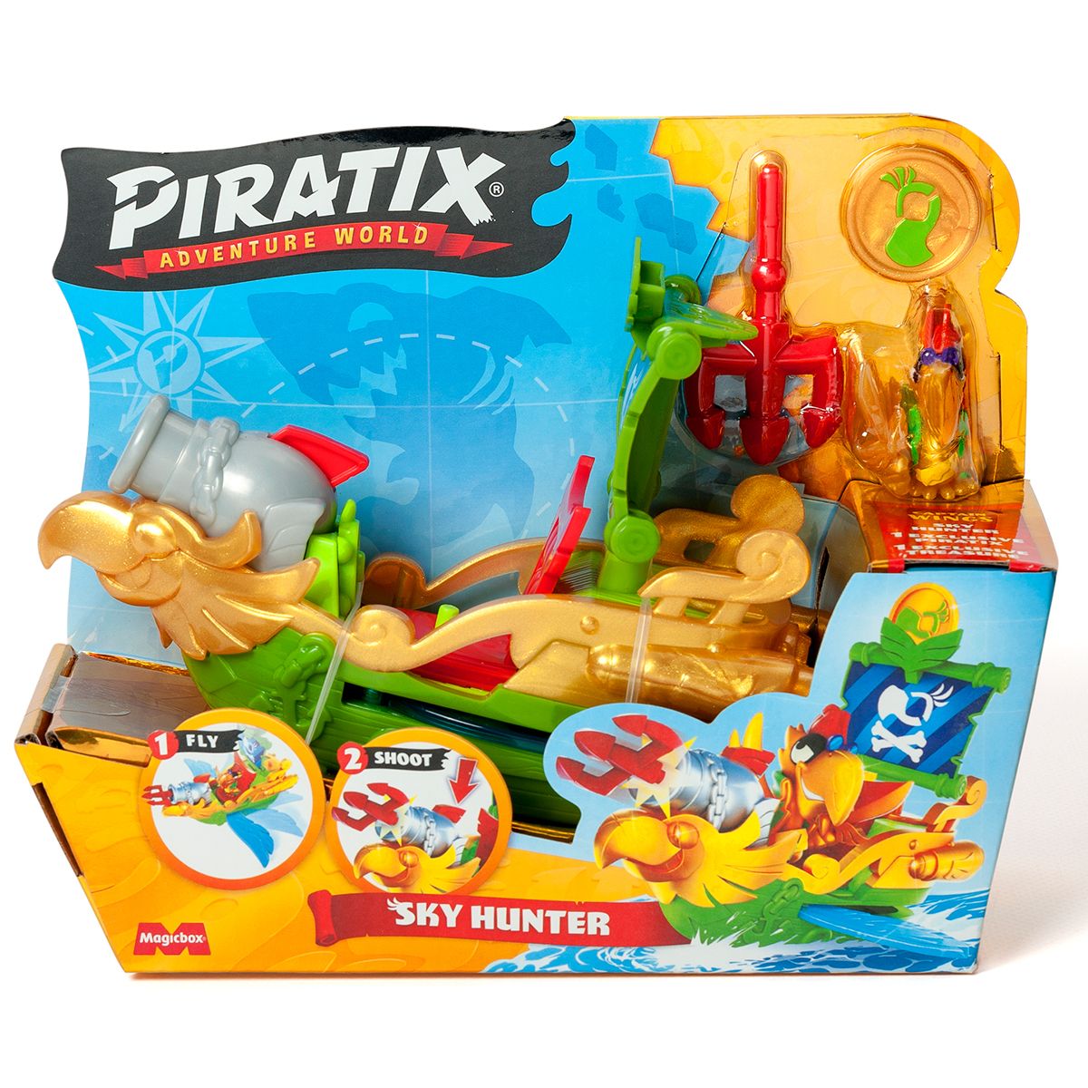Ігровий набір PIRATIX S - ПІРАТСЬКИЙ КОРАБЕЛЬ НЕБЕСНИЙ МИСЛИВЕЦЬ  фото 1