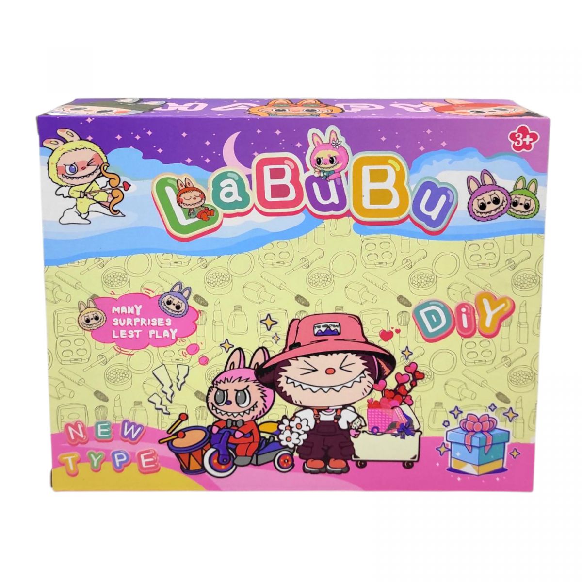 Алмазная мозаика "Labubu / Лабубу", 13,5х18 см, очки, ленты для оригами, в коробке, ВЫДАЕТСЯ ТОЛЬКО МИКС ВИДОВ фото 1 Алмазная мозаика "Labubu / Лабубу", 13,5х18 см, очки, ленты для оригами, в коробке, ВЫДАЕТСЯ ТОЛЬКО МИКС ВИДОВ фото 1