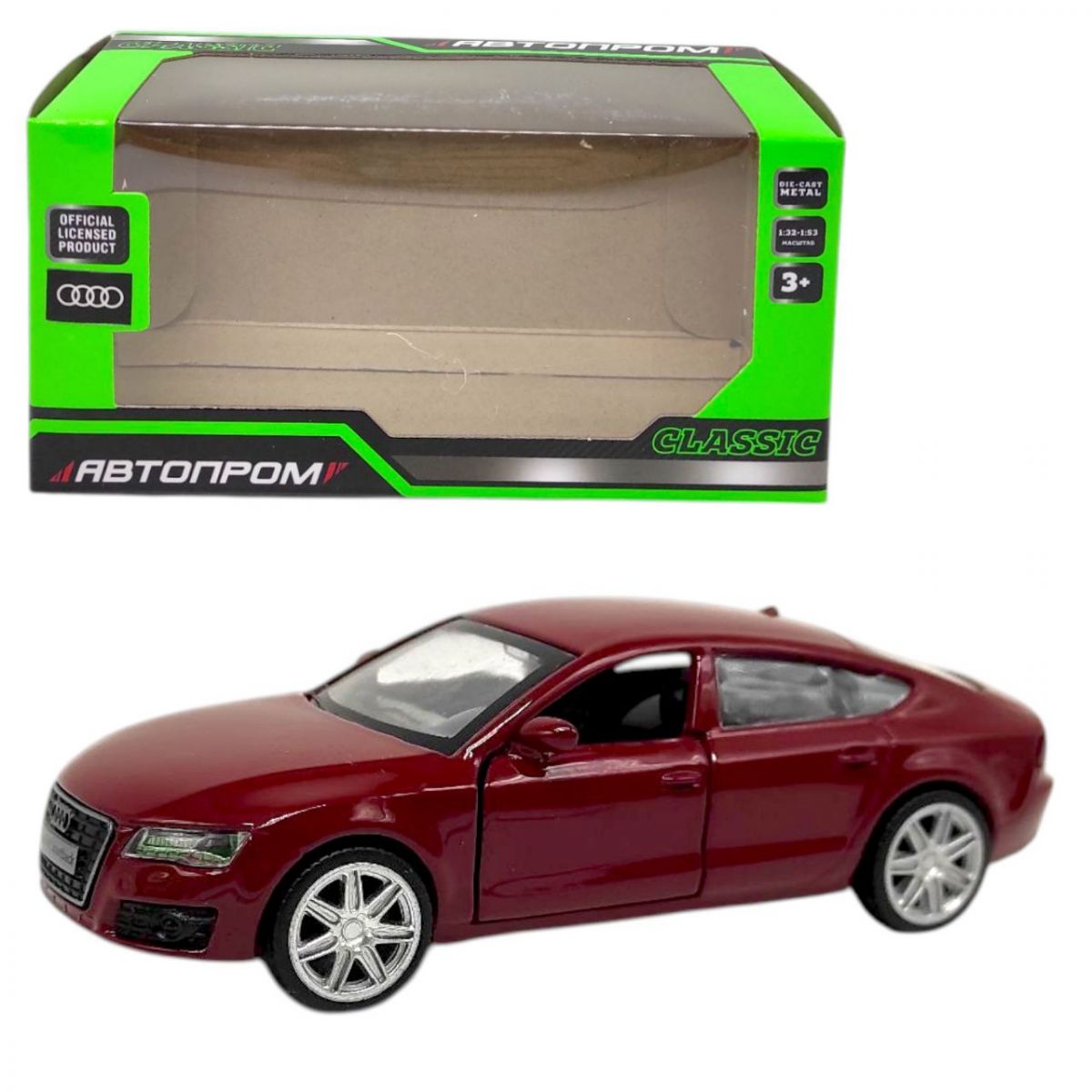 Машинка металева "Автопром.  Audi A7 Sportback" (БОРДОВА)  фото 1