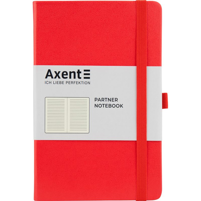 Книга записна Partner, 125*195, 96арк, лін, червона фото 1 Книга записна Partner, 125*195, 96арк, лін, червона фото 1