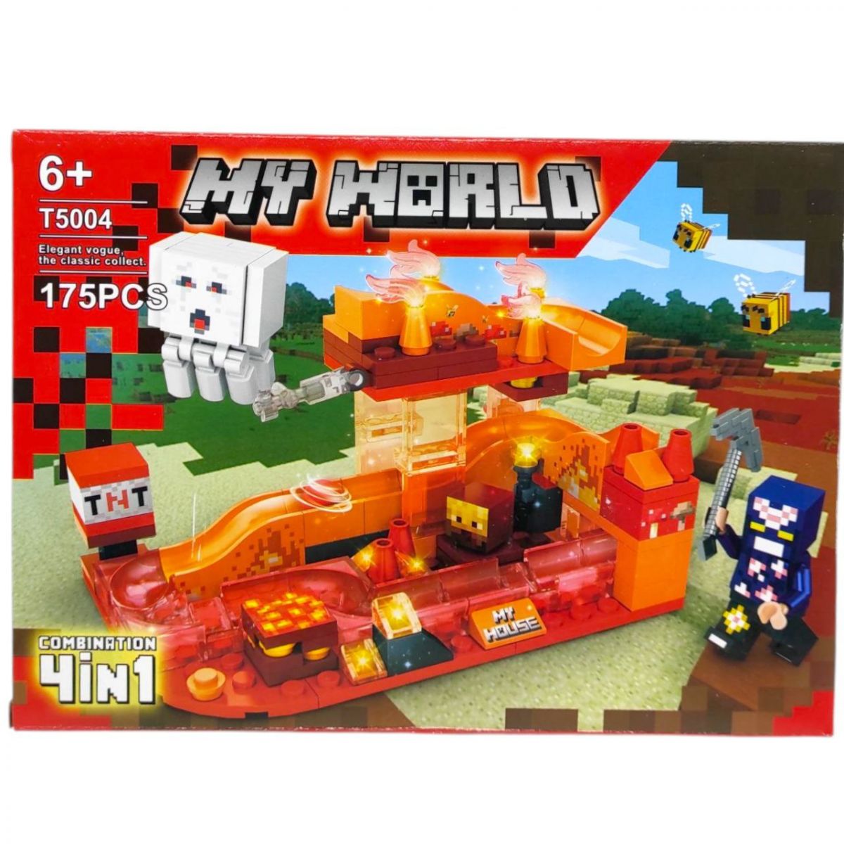 КОНСТРУКТОР МАЙНКРАФТ / MINECRAFT (ВИД 3)  фото 1